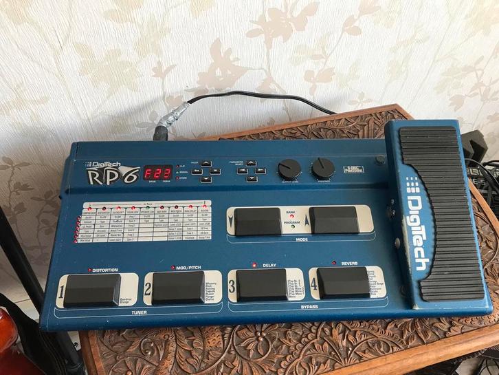Digitech RP6 vintage multi effect 1996 - met whammy - RP 6, Muziek en Instrumenten, Effecten, Gebruikt, Multi-effect, Ophalen of Verzenden