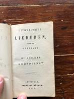 Uitgezochte liederen voor de openbare en huiselijke god 1887, Antiek en Kunst, Antiek | Boeken en Bijbels, Ophalen of Verzenden