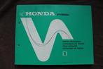 Honda FT500 c 1982 motorcycle parts catalogue FT500C, Motoren, Ophalen of Verzenden, Honda