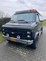 Chevrolet Van 6.2 V8 Diesel Camper kenteken, Auto's, Automaat, Achterwielaandrijving, Zwart, Diesel