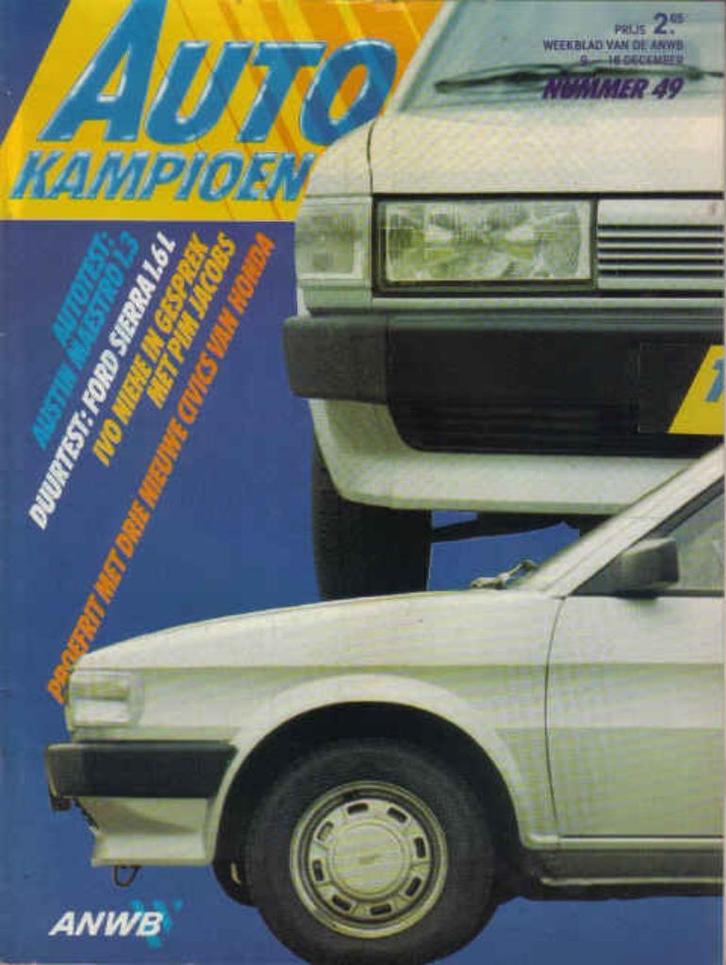 Autokampioen 49 1983 : Austin Maestro 1.3 - Ford Sierra 1.6L, Boeken, Auto's | Folders en Tijdschriften, Gelezen, Algemeen, Ophalen of Verzenden
