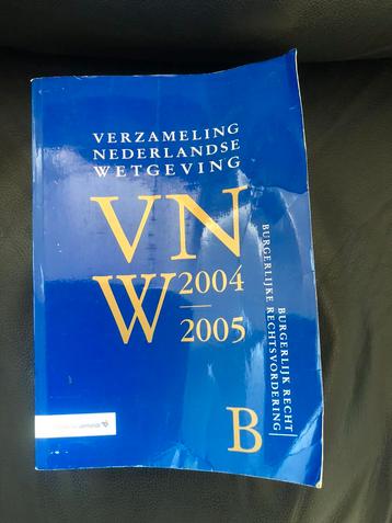 Verzameling Nederlandse Wetgeving B 2004/2005 beschikbaar voor biedingen