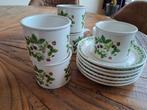 Portmeiron summer strawberry, Huis en Inrichting, Keuken | Servies, Ophalen, Zo goed als nieuw, Overige stijlen, Kop(pen) en/of Schotel(s)