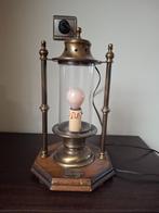 MOOI ANTIEKE LAMP, Ophalen, Zo goed als nieuw, Minder dan 50 cm, Metaal