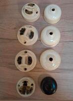 Jaren 20 plafond fittingen en deurbel., Doe-het-zelf en Verbouw, Elektra en Kabels, Ophalen of Verzenden, Zo goed als nieuw, Overige typen