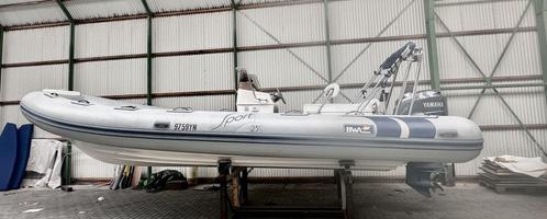 Bwa 750 Yamaha 200 4takt (bj 2010), Watersport en Boten, Rubberboten, Gebruikt, Overige merken, Overige brandstoffen