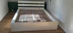 Ikea bed 160x200 incl lattenbodem, Ophalen, Gebruikt, Tweepersoons, Modern