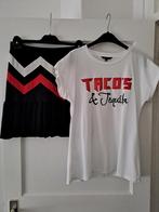 2 delige Nikkie set shirt+ rok nieuwstaat, Kleding | Dames, Maat 38/40 (M), Overige kleuren, Ophalen of Verzenden, Zo goed als nieuw