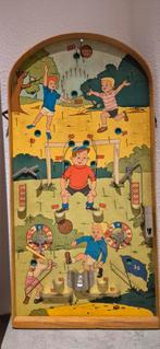 Oud knikkerbord  zie foto's, Verzamelen, Ophalen of Verzenden, Onderdeel of Defecte kast