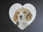 urn plaquette gedenkteken overlijden grafsteen hond beagle, Dieren en Toebehoren, Ophalen of Verzenden, Zo goed als nieuw