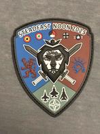 Pvc embleem Steadfast Noon 2025, Verzamelen, Verzenden, Luchtmacht, Nederland, Embleem of Badge