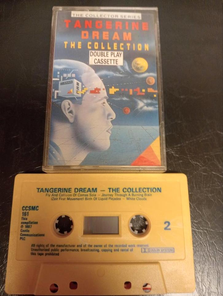 Tangerine Dream - The Collection Cassette, Cd's en Dvd's, Cassettebandjes, Gebruikt, Origineel, Overige genres, 1 bandje, Met bewaardoos, rek of koffer