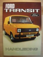 Ford Transit Handleiding 1978 Instructieboek, Auto diversen, Handleidingen en Instructieboekjes, Ophalen