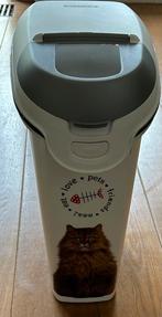 Curver grote voedselcontainer voor  kat 23 L / 10 kg, Dieren en Toebehoren, Ophalen, Zo goed als nieuw