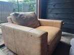 2 Stoere Lederen Fauteuils Het Anker - Model Hunter, Huis en Inrichting, Fauteuils, Ophalen, Stoer en industrieel, 100 tot 125 cm