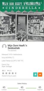GEZOCHT: trio bartels - Mijn oom heeft'n sexboetiek, Cd's en Dvd's, Vinyl | Nederlandstalig, Ophalen of Verzenden, Zo goed als nieuw