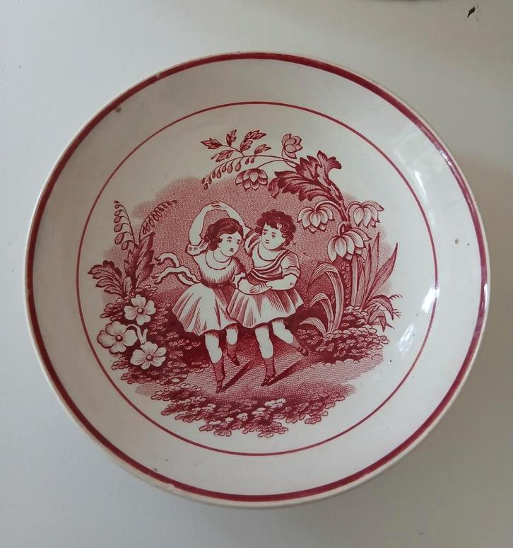 Petrus Regout Infants schaaltje, Antiek en Kunst, Antiek | Servies los, Ophalen of Verzenden