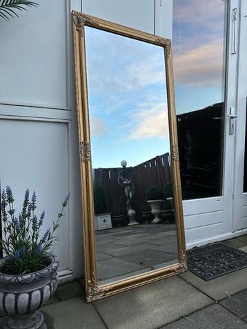 Gouden vintage barok spiegel (nieuw) beschikbaar voor biedingen