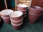 25 Bloempotten - Diverse Maten en Kleuren, Ophalen, Kunststof, Gebruikt, Rond