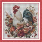 # Borduurpatroon; Haan 1 #, Verzenden, Nieuw, Handborduren, Patroon