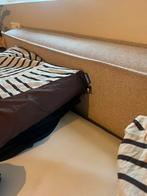 Westwing hoofdbord beige z.g.a.n., Tweepersoons, Ophalen of Verzenden, Zo goed als nieuw, 180 cm