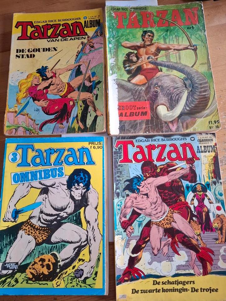 23 albums tarzan in goede staat, Boeken, Stripboeken, Gelezen, Meerdere stripboeken, Ophalen of Verzenden