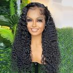 360 LACEWIG PRUIK human hair, Ophalen of Verzenden, Zo goed als nieuw, Pruik of Haarverlenging