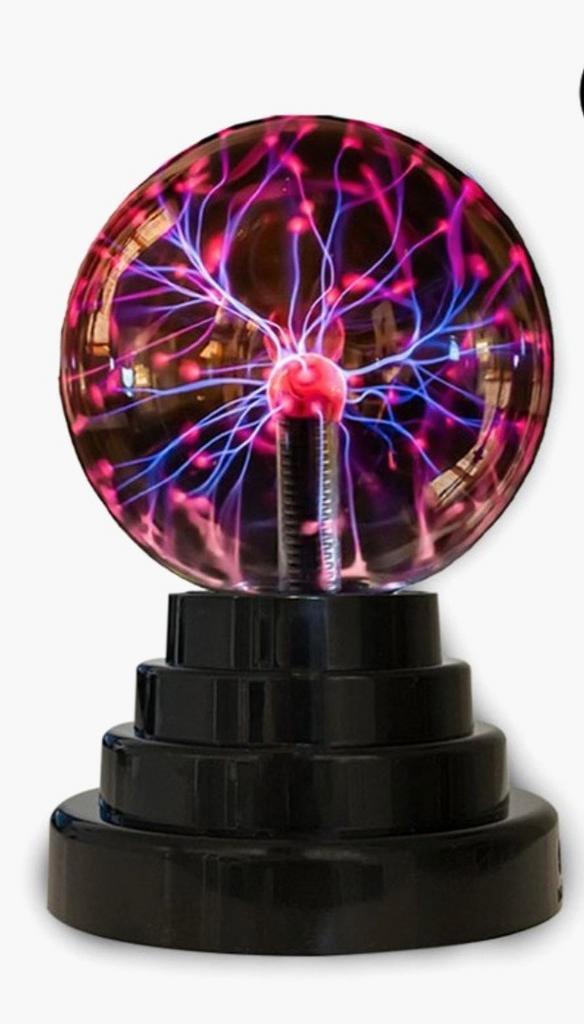 Plasma Bol Lamp - Interactieve Lichtshow! en USB oplader, Muziek en Instrumenten, Licht en Laser, Licht, Ophalen of Verzenden