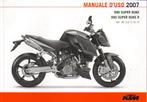 KTM 990/R Super Duke manuale 2007 (5550z), Verzenden, Overige merken
