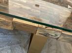 Zeer mooie salontafel, Huis en Inrichting, Ophalen, Eikenhout, 50 tot 100 cm, Zo goed als nieuw