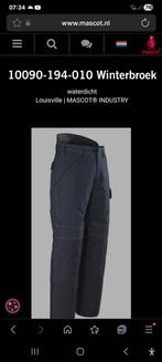 Mascot Winterbroek - Waterdicht & Duurzaam, Kleding | Heren, Broeken en Pantalons, Zwart, Ophalen of Verzenden, Mascot, Maat 56/58 (XL)