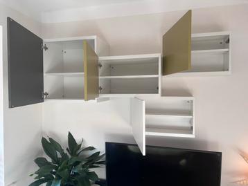 IKEA Besta kastjes (4 stuks) met ophangsysteem - afbeelding 2