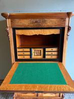 Prachtige antieke mahonie houten secretaire, bureau, buro., Antiek en Kunst, Antiek | Meubels | Kasten, Verzenden