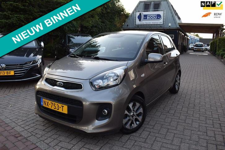 Kia Picanto 1.0 CVVT EconomyPlusLine 5 DEURS/AIRCO/NAVI/CAME, Auto's, Kia, Bedrijf, Te koop, Picanto, ABS, Airbags, Airconditioning