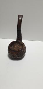2266) vintage aardewerk grote asbak in de vorm van een pijp, Ophalen of Verzenden