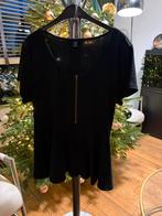 Zwarte top met korte mouwen maat 46/48 shein, Kleding | Dames, T-shirts, Zwart, Maat 46/48 (XL) of groter, Ophalen of Verzenden