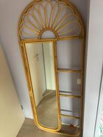 Rotan Spiegel - Kwantum, Ophalen, Gebruikt, Overige vormen, 150 tot 200 cm