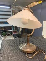Antieke bureaulamp, Ophalen, Gebruikt, Metaal, Minder dan 50 cm