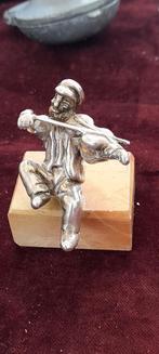 2 zilveren miniaturen muzikanten gemerkt 925, Ophalen of Verzenden