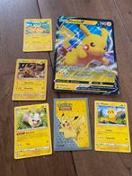 Pokemonkaarten in map + stickers, Ophalen of Verzenden, Zo goed als nieuw