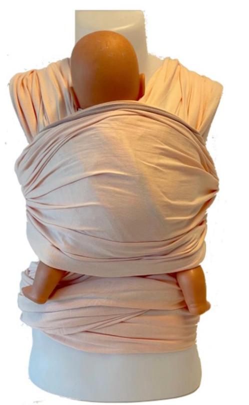 draagdoek With a touch of Rose, Kinderen en Baby's, Babydragers en Draagdoeken, Zo goed als nieuw, Draagdoek, Buik, Rug of Zij
