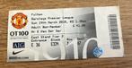 Ticket Manchester U - Fulham op naam Edwin van der Sar, Tickets en Kaartjes, Losse kaart, Eén persoon, Maart, Buitenland