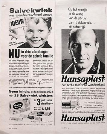 38 vintage advertenties reclames drogisterij producten 62-65 beschikbaar voor biedingen