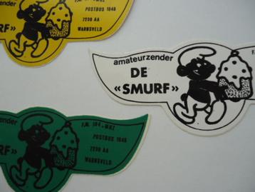 sticker oud DE SMURF strip warnsveld piraat piraten radio beschikbaar voor biedingen