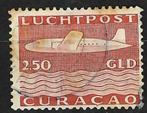 Curacao luchtpost 83 gestempeld slechte kwaliteit, Verzenden, Gestempeld