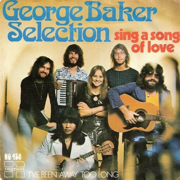 George Baker Selection - 10 Singles, Gebruikt, 7 inch, Single, Ophalen of Verzenden