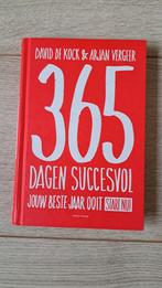 365 Dagen Succesvol - David de Kock & Arjan Vergeer, Ophalen of Verzenden, Zo goed als nieuw, David de Kock & Arjan Vergeer