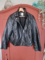 Zwart jasje. Imitatie leer, Kleding | Dames, Ophalen of Verzenden, Zo goed als nieuw, Maat 42/44 (L), Zwart