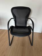 Herman Miller Aeron Stoel - Zwart, Mesh, Huis en Inrichting, Stoelen, Ophalen, Gebruikt, Zwart, Metaal