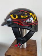 Unieke stoere open motorhelm, Overige merken, Dames, Jethelm, Ophalen of Verzenden